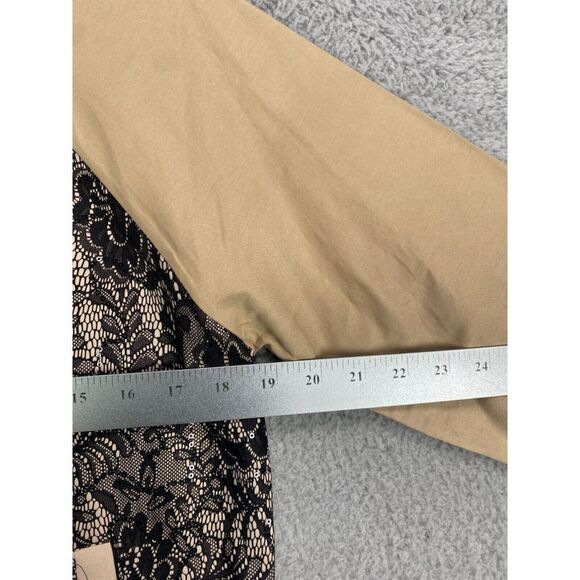 Gander Mountain Guide Series Jacket Womens Large Tan Black Bomber Full Zip‎ NEW - Picture 8 of 8